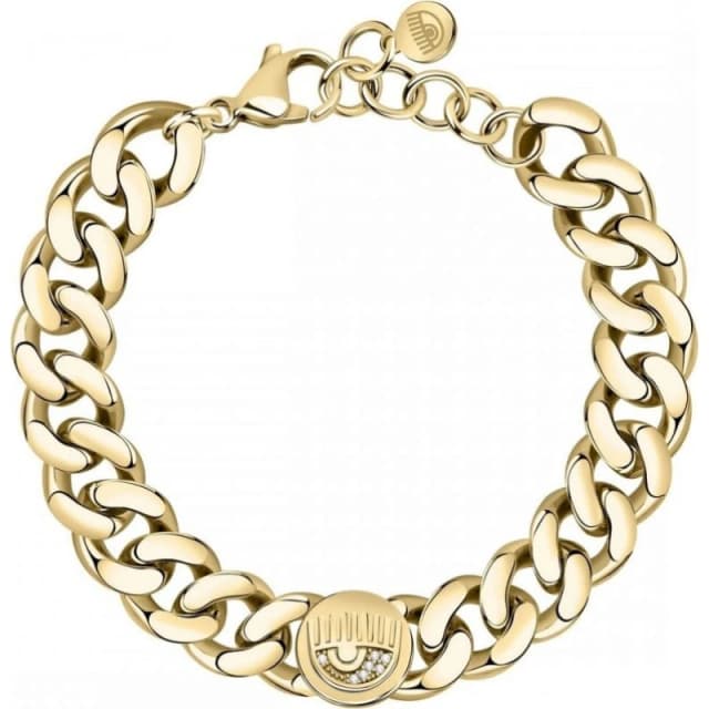 Chiara Ferragni Womens J19AUW46 Bracelet in Gold Gold Female One Size