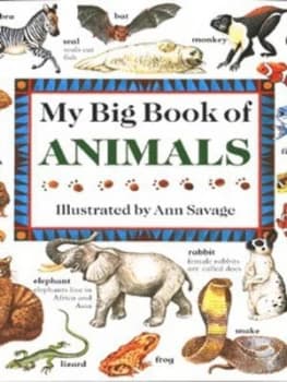 My Big Book of Animals by Jenny Vaughan and Ann Savage Hardback