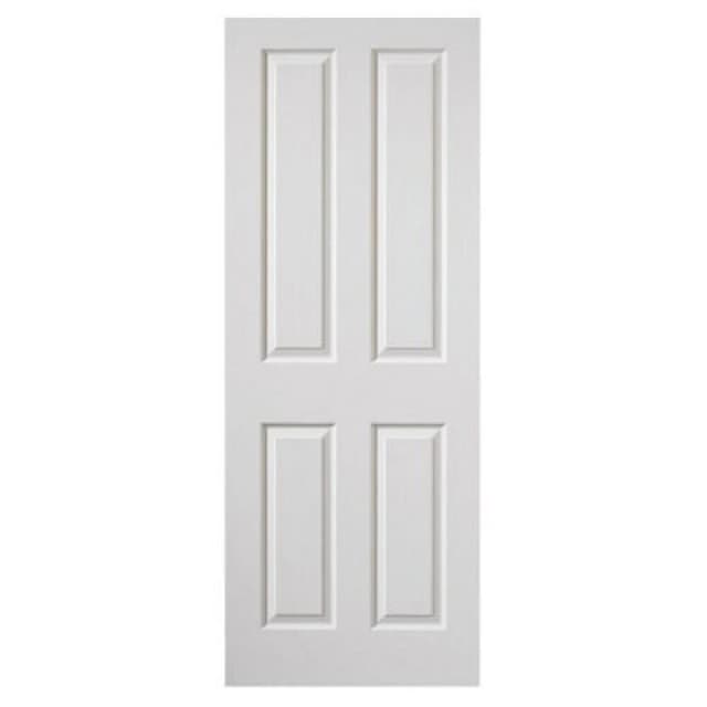 JB Kind Doors Canterbury White Internal Fire Door - Grained