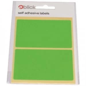 Blick Green Fluorescent Labels in Bags 50x80mm Pack of 160 RS010654