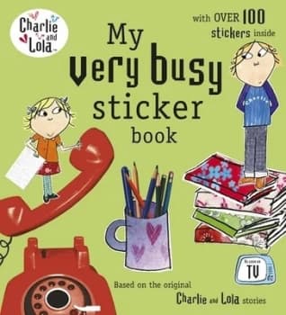 My Very Busy Sticker Book by Lauren Child Paperback