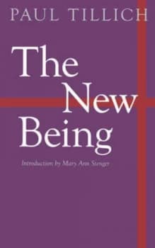 The New Being by Paul Tillich Book