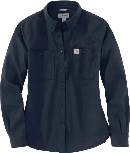 Carhartt Rugged Professional Ladies Shirt, blue, Size L for Women