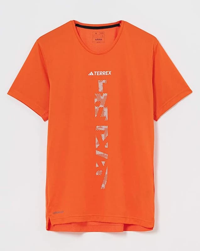 adidas Terrex Agravic Trail Running T-Shirt - Orange Orange L