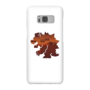 Nintendo Super Mario Bowser Silhouette Phone Case - Samsung S8 - Snap Case - Gloss