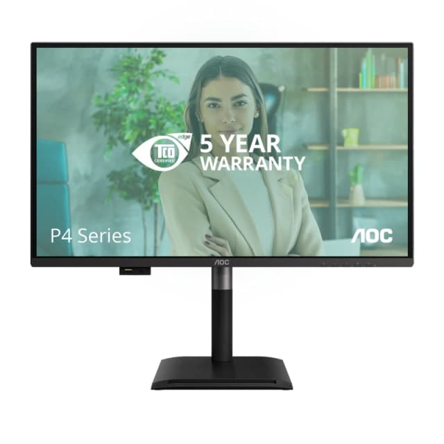 AOC AOC Q27P4U computer monitor 68.6cm (27") 2560 x 1440 pixels Wide Quad HD Black Q27P4U