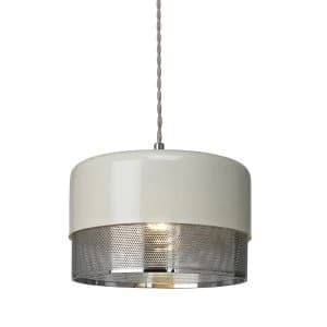 Village At Home Small Emilio Pendant Light - Chrome