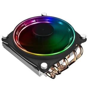 Game Max Gamma 300 Universal Socket 120mm PWM 1500RPM Addressable RGB LED Fan CPU Cooler
