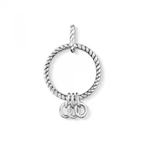 Thomas Sabo Sterling Silver Charm Club Charm Carrier