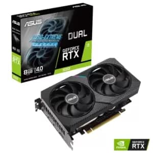 ASUS Dual GeForce RTX 3050 8GB GDDR6 Graphics Card