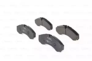 Bosch 0986424833 BP972 Brake Pad Set Disc Brake Front Axle