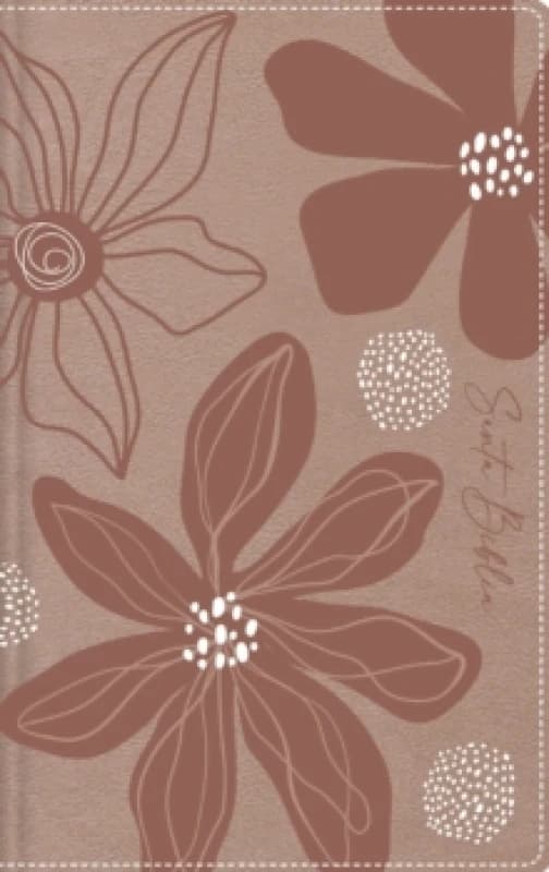 RVR60, Biblia De Estudio Para Jovenes, Leathersoft, Oro Rosa, Palabras De Jesus En Rojo, Comfort Print. Leather / fine binding. By Vida, RVR 1960 Rein