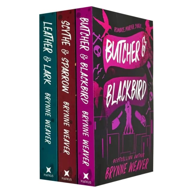 The Ruinous Love Trilogy By Brynne Weaver 3 books Collection Set (Leather and Lark, Butcher and Blackbird & Scythe and Sparrow) Brynne Books