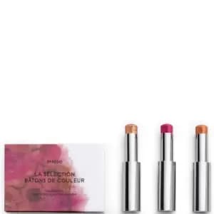 Byredo La Selection Batons de Couleurs - Chin of Gold, Sick Pink, La Scene