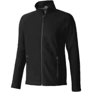 Elevate Mens Rixford Full Zip Polyfleece (XS) (Solid Black)
