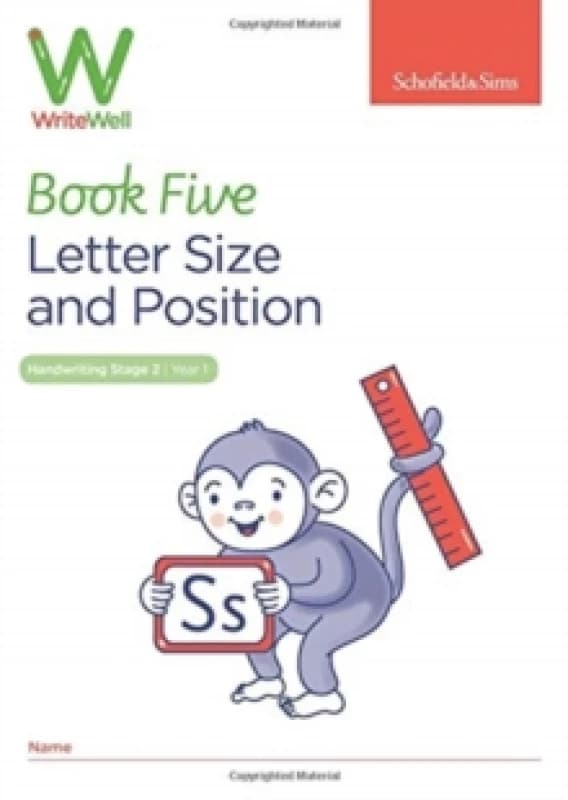 Carol Matchett WriteWell 5: Letter Size and Position, Year 1, Ages 5-6 Book Multi unisex