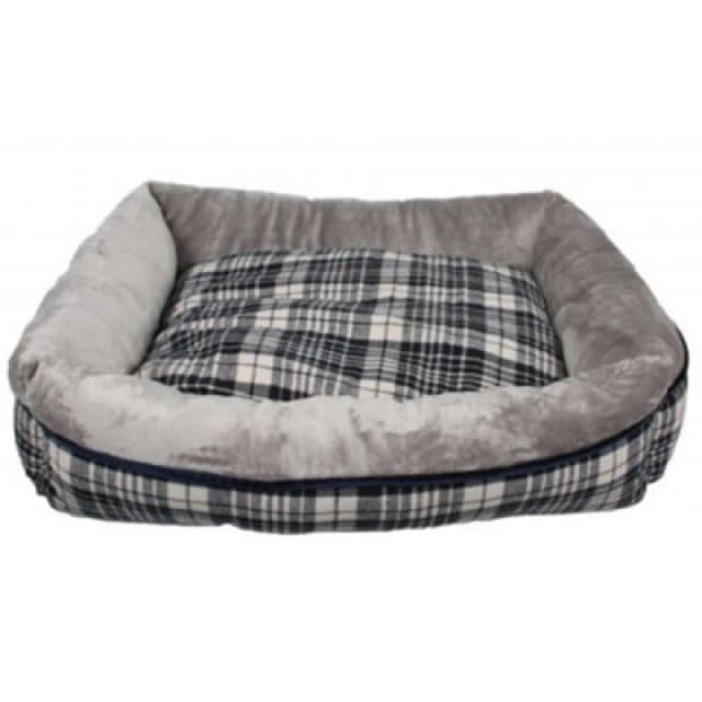 Dream Paws Check Sofa Bed Medium