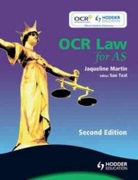 Ocr Law for As by Jacqueline Martin Paperback