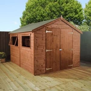 Mercia Premium Pressure Shiplap Apex Shed - 10 x 6ft