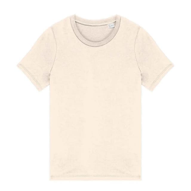 Native Spirit Plain Dark Red T-Shirt in Ivory Size: 4-6 Years Ivory Unisex 4-6 Years