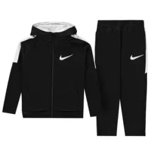 Nike Hooded Tracksuit Infant Boys - Black