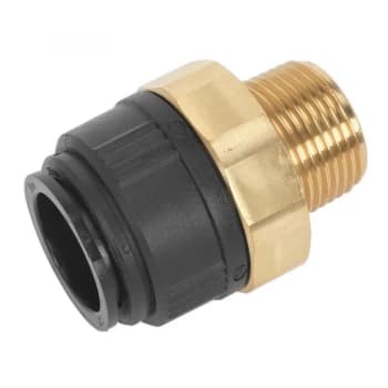 SEALEY CAS28BSA Straight Adaptor 28mm x 1"BSPT Brass (MM012808N)