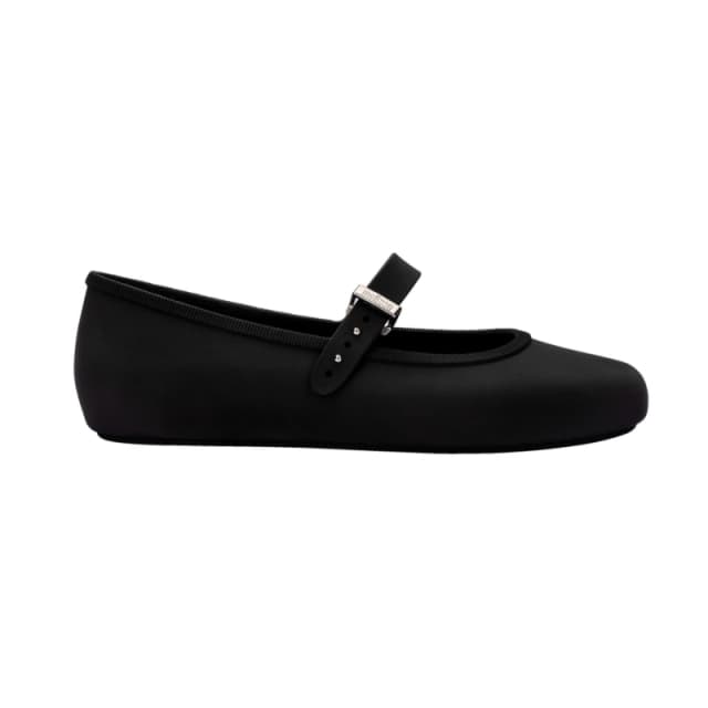 Melissa Womens Soft Cushioned Slip-Resistant Ballet Pumps Black female 4 (37)