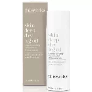 this works Skin Deep Dry Leg Oil 150ml