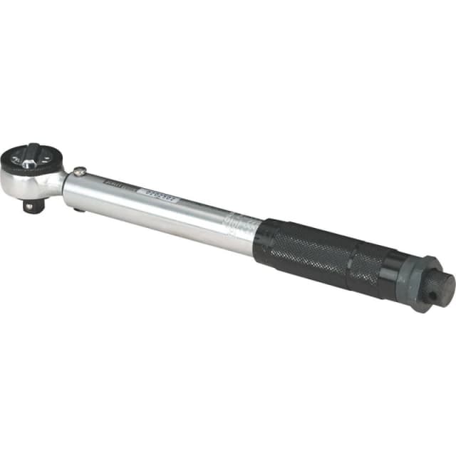 Loops Calibrated Micrometer Torque Wrench - 3/8" Sq Drive - Flip Reverse Ratchet Multi