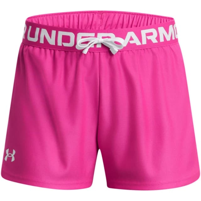 Under Armour Armour UA Play Up Shorts Girls Performance Shorts 13 Years (XL) Pink 61801607235