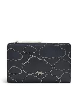 Radley Every Cloud Leather Medium Bifold Purse - Black