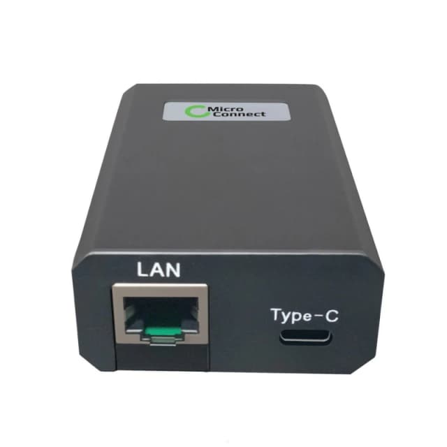Microconnect POEINJ-25W-USBC PoE adapter Gigabit Ethernet