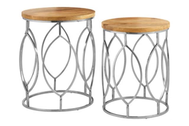 Orsina Agra Set Of 2 Side Tables