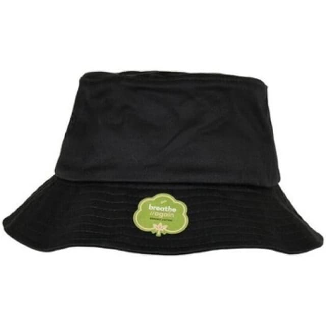 Flexfit Flexfit Organic Cotton Bucket Hat in Black One Size Unisex 5063300291658