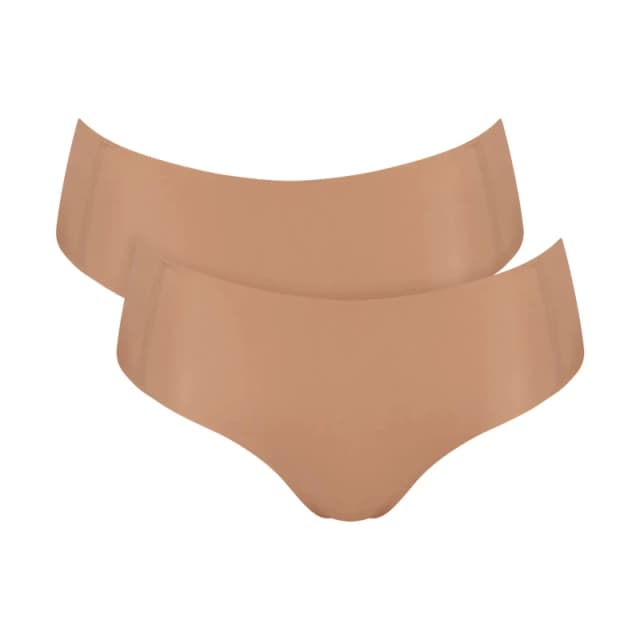 Sloggi Womens panties Sloggi ZERO Feel 2.0 Hipster (x2) Marron Female S