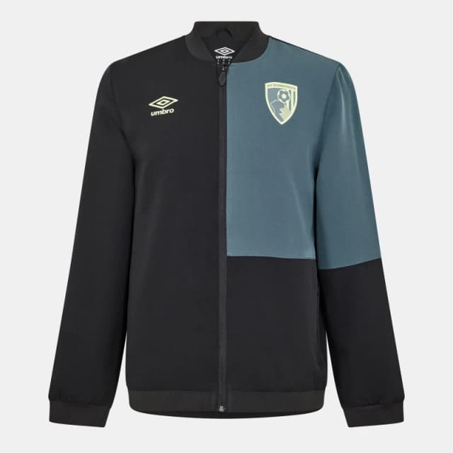 Castore Mens Bournem Pres Licensed Rain Anorak Caviar/Slate male XS