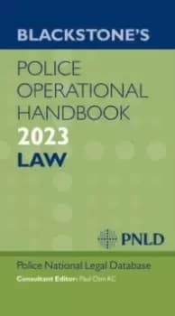Blackstone's Police Operational Handbook 2023
