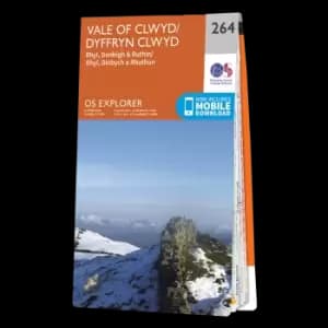 Map of Vale of Clwyd