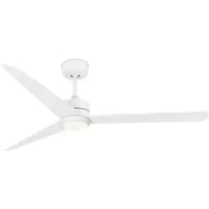 Faro Nu LED White Ceiling Fan W/Dc Motor