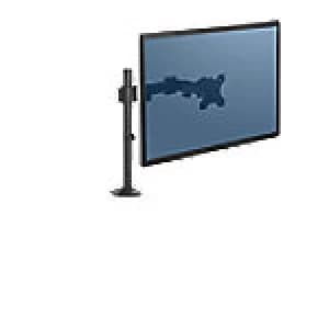 Fellowes Single Monitor Arm Reflex Series Height Adjustable 27 Black