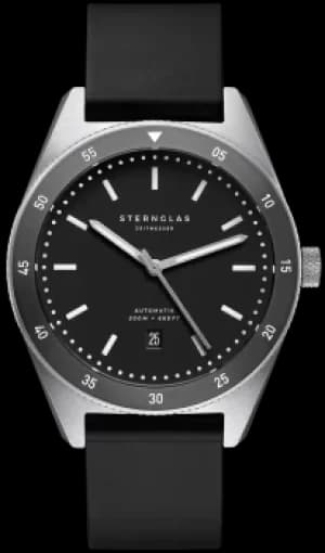 Sternglas Watch Marus Automatic Black Rubber