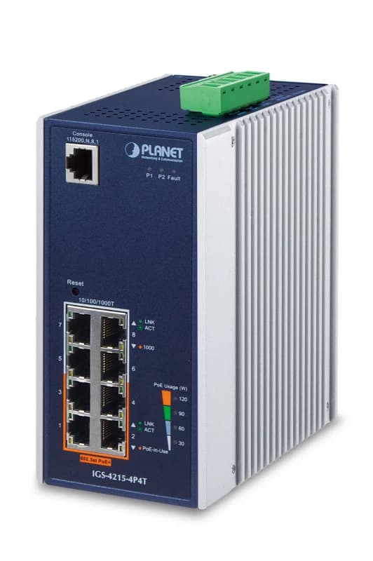 PLANET IGS-4215-4P4T network switch Managed L2/L4 Gigabit Ethernet (10