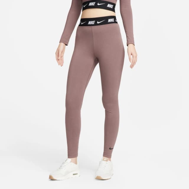 Nike Sportswear Club Womens High-Waisted Leggings - Purple Purple 10