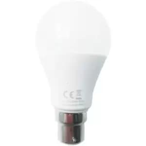 10W LED Ball Bulb B22 Daylight 6500K