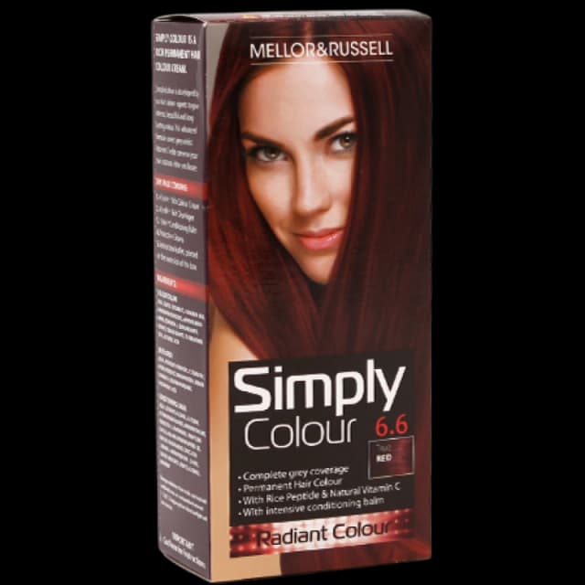 Mellor & Russell Simply Colour Hair Colour - 6.6 True Red 284133