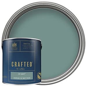 Crafted by Crown - Ivy Grey - Flat Matt Emulsion 2.5L