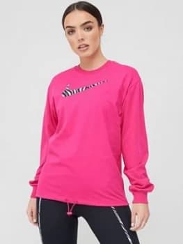 Nike Nsw Icon Clash Top - Pink