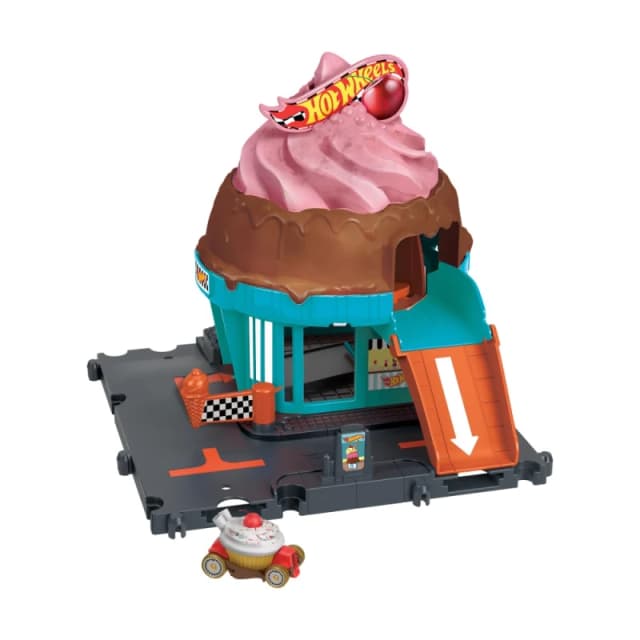 Disney Pixar Cars Global Racers Cup GRC Jump Raceway Playset