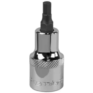 Sealey SBH017 Hex Socket Bit 5mm 1/2"Sq Drive