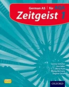 Zeitgeist 1 Fur Aqa Student Book by Corinna Schicker Book